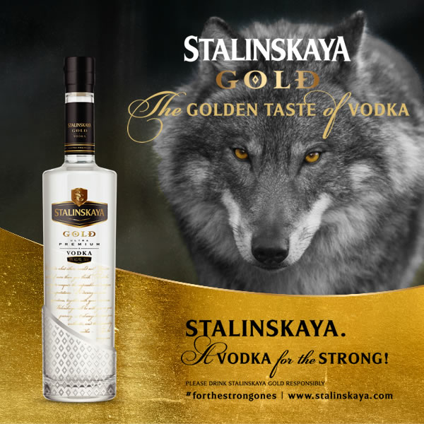 Stalinskaya Gold Vodka 40%